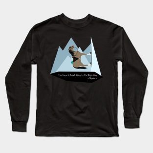 This Horse Is Totally Going In The Right Way Long Sleeve T-Shirt